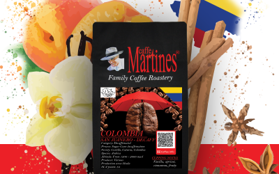Декафеинизирано кафе със захарна тръстика - колумбия сан хуанеро