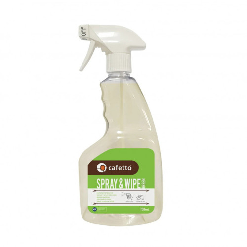 Cafetto spreay & wipe green 750 ml