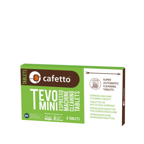Cafetto - tevo mini блистер опаковка 8 таблетки