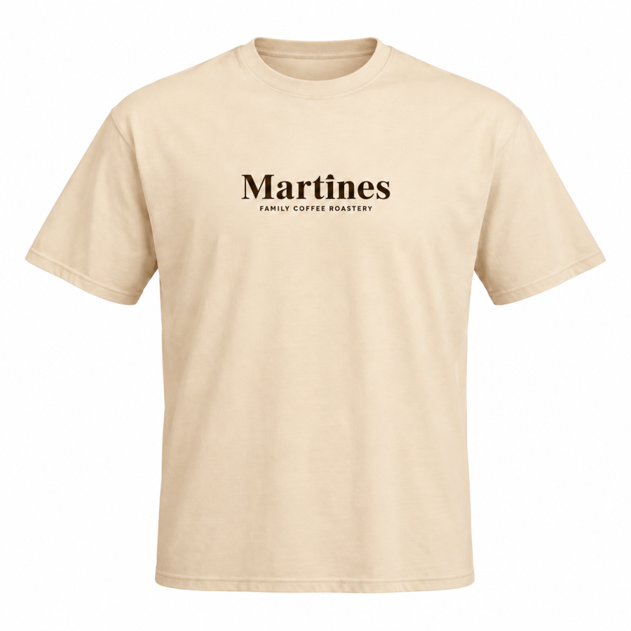 Тениска Martines Roastery Heritage – Бежова