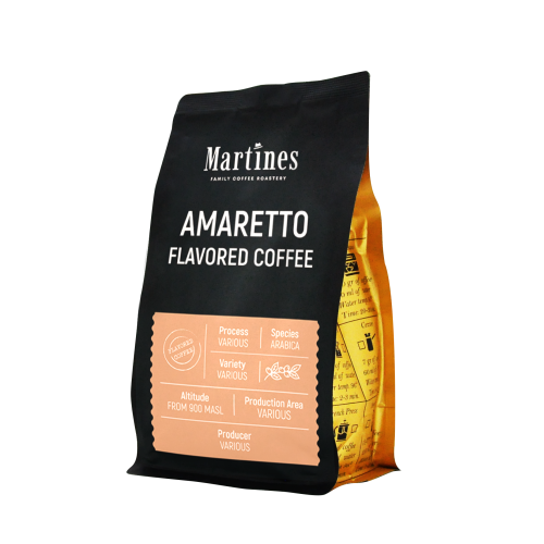 Coffee - amaretto flavored