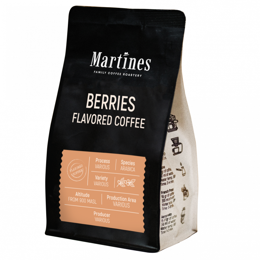 Кафе с аромат на горски плодове