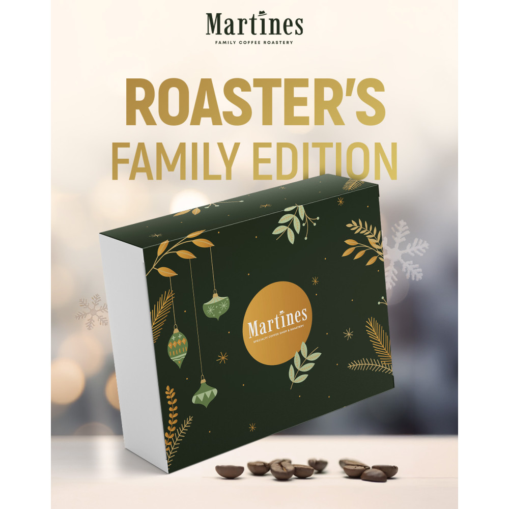 Коледна кутия „Roaster’s Family Edition Box“ – 850 г. от Martines Specialty Coffee