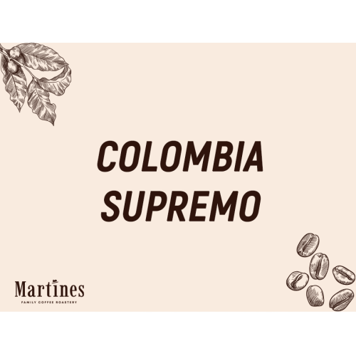  Colombia Supremo - сурово кафе - 1 кг.