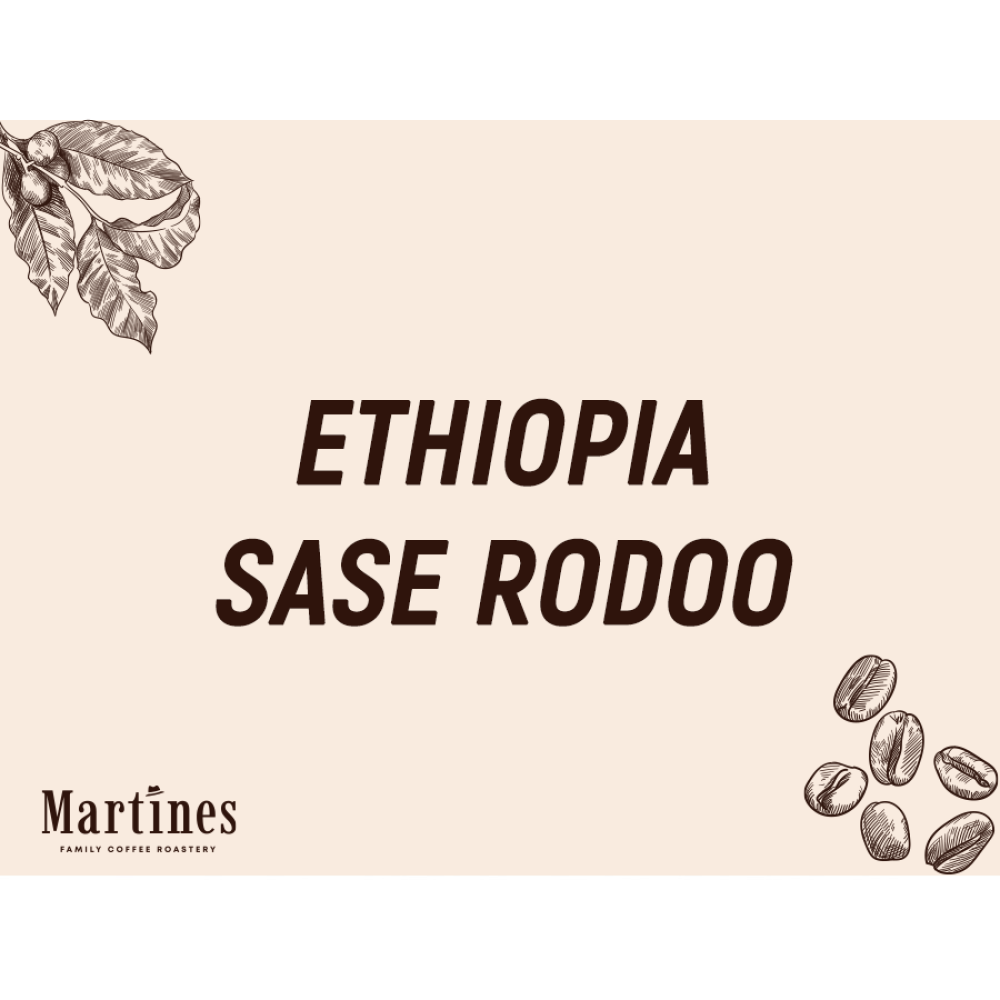 Специално кафе Ethiopia Sidamo Sase Rodoo - сурово - 1 кг от Martines Specialty Coffee