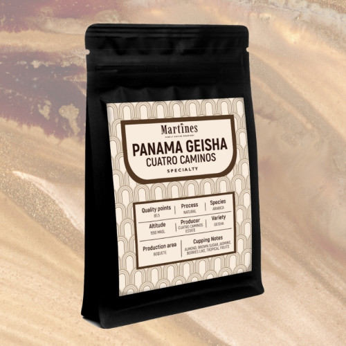 Специално кафе Panama Geisha Cuatro Caminos 100 гр лимитирана серия
