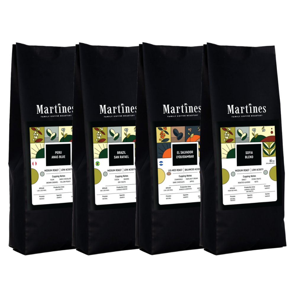 Специално кафе абонаментен пакет "Espresso" 1x1 кг. от Martines Specialty Coffee