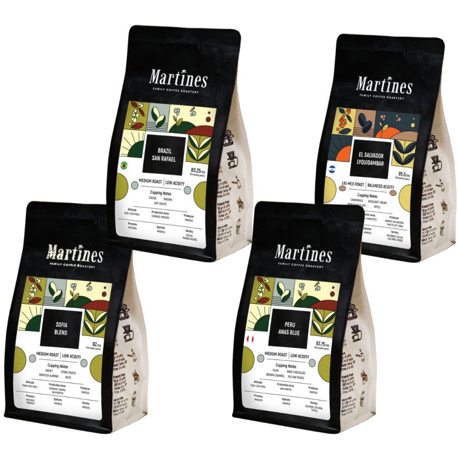 Специално кафе абонаментен пакет "Espresso" 4x250 гр.