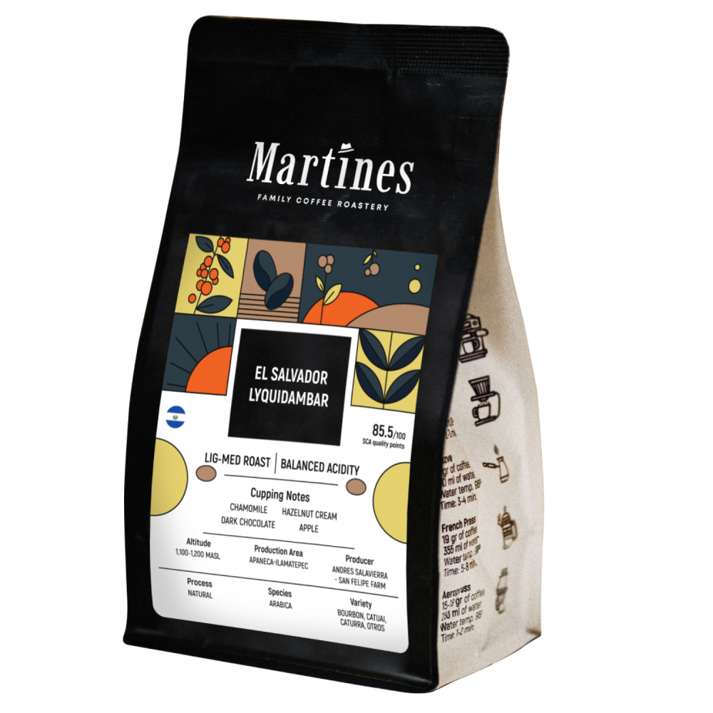 Специално кафе абонаментен пакет "Espresso" 2x250 гр. от Martines Specialty Coffee