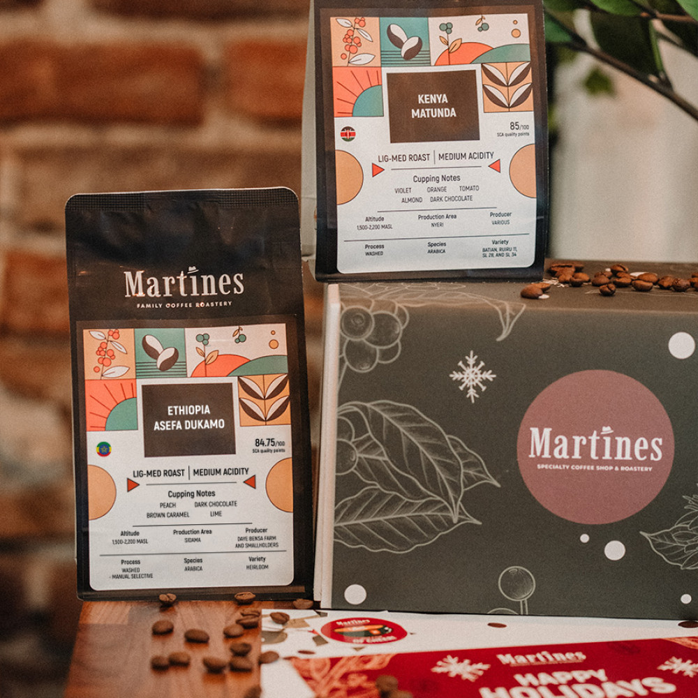 Коледна кутия " Филтър Подарък" от Martines Specialty Coffee