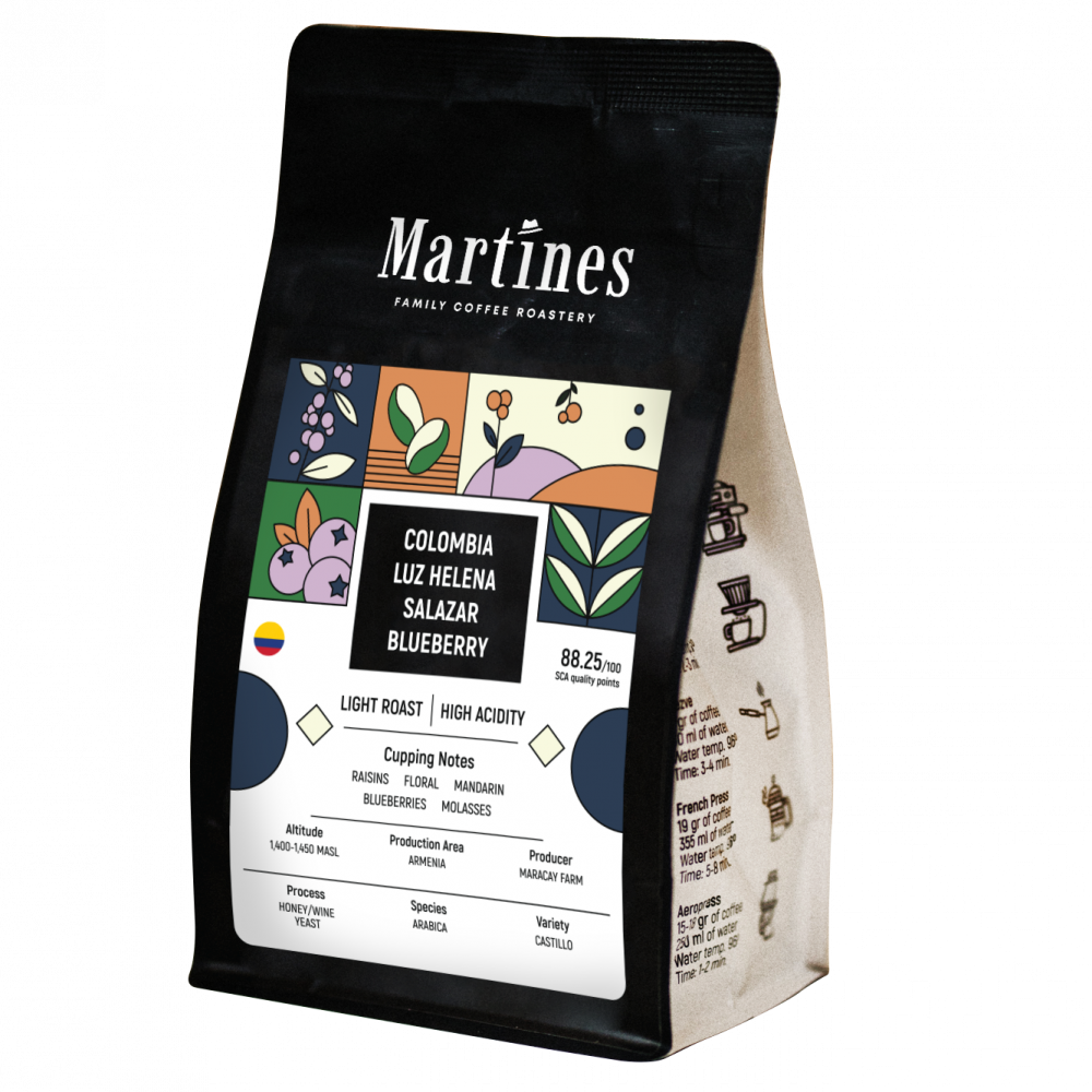 Специално кафе Colombia Wilton Benitez Tabi от Martines Specialty Coffee Специално кафе Colombia Wilton Benitez Tabi от Martines Specialty Coffee
