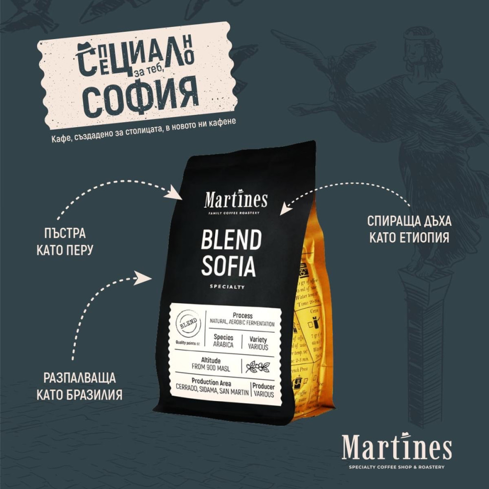Specialty coffee Blend Sofia