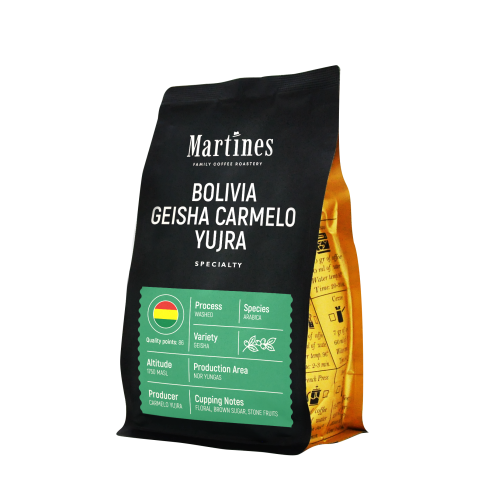 Специално кафе Bolivia Geisha Carmelo Yujra