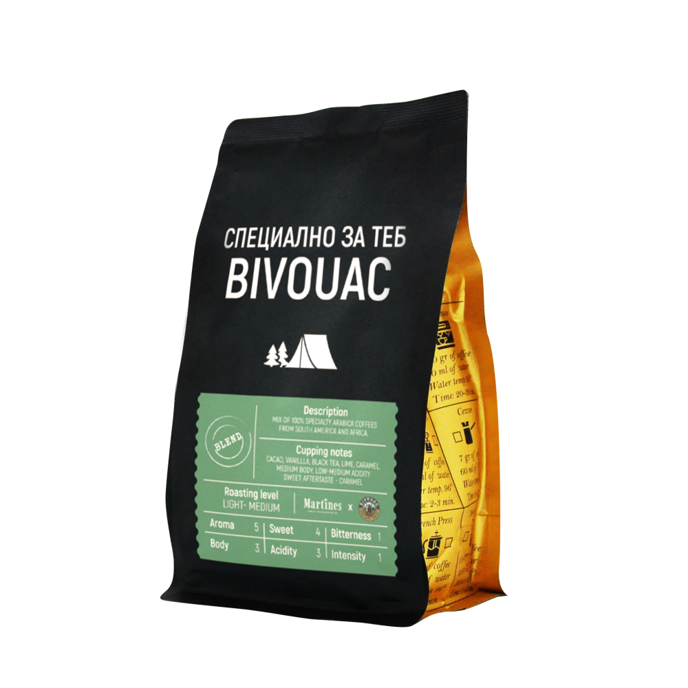 Specialty coffee Blend Bivouac