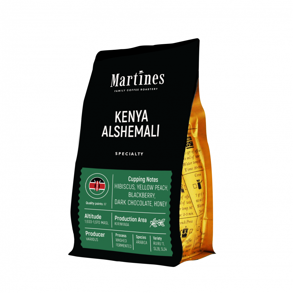 Специално кафе Kenya Alshemali от Martines Specialty Coffee