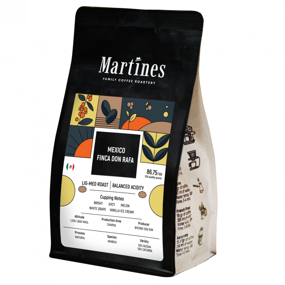 Specialty coffee Mexico Finca Don Rafa от Martines Specialty Coffee